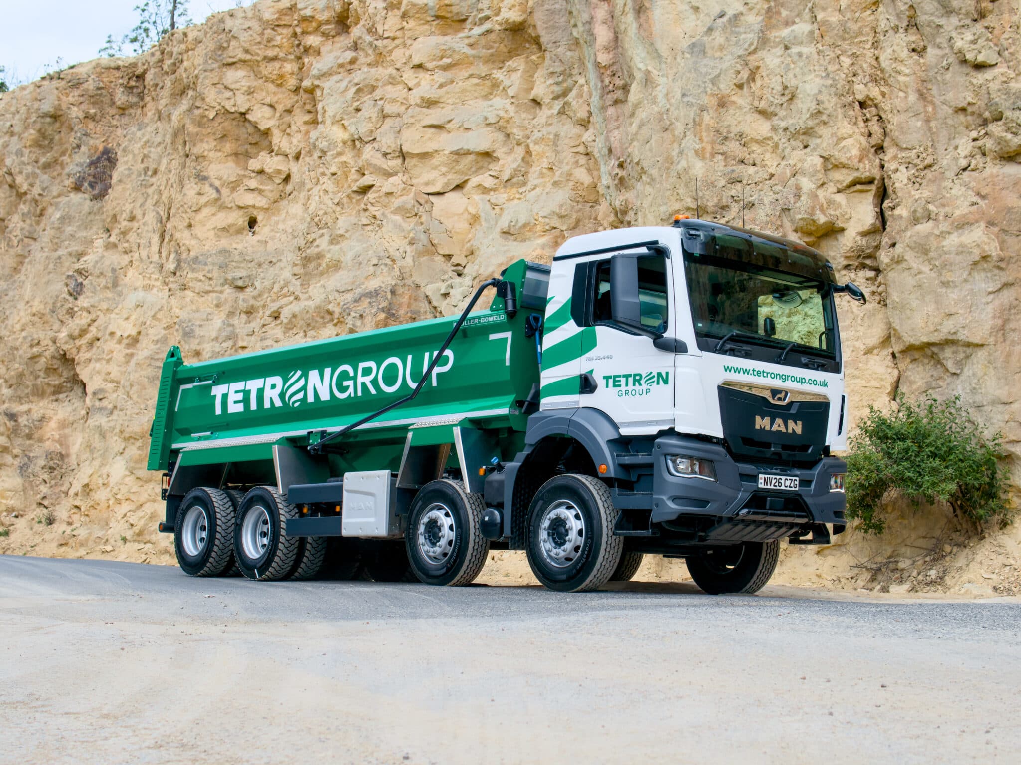 Tetron Group branded lorry